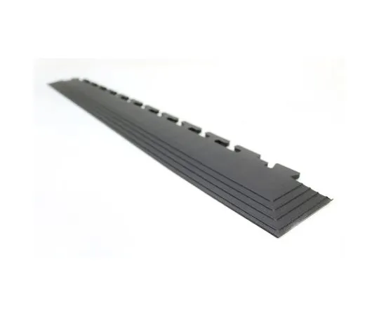 64-1693-08　COBA Black Floor Tile Edging PVC Tile With Solid Surface Finish　TLC010001E