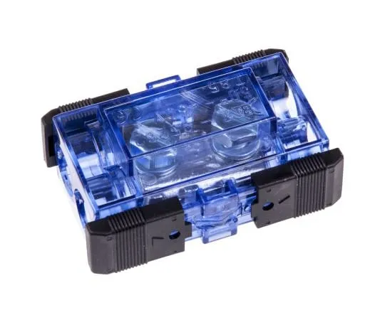 64-1672-23　RS Pro Non-F***d Terminal Block, 2 Way/Pole, Screw Terminals, 25 mm² Cable Mount, PC, 450 V　868-0761