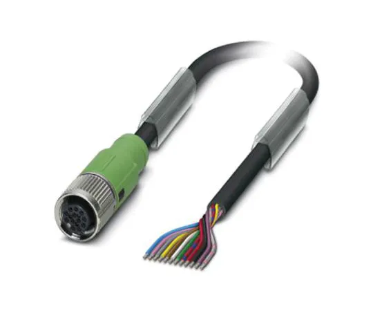 64-1650-13　Phoenix Contact M12 12-Pin Female Cable & Connector　1430637