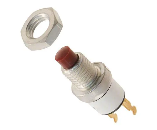 64-1729-76　Grayhill Single Pole Single Throw (SPST) Momentary Push Button Switch, Panel Mount, 220V ac　30-601 RED