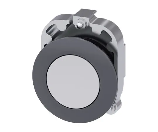 64-1703-32　Siemens SIRIUS ACT Series, White Push Button Head, Momentary, 30mm Cutout　3SU1060-0JB60-0AA0