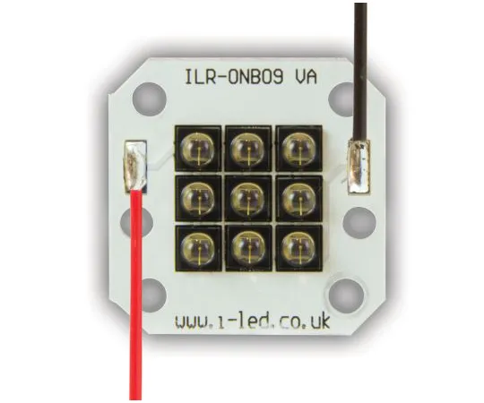 64-1736-24　ILR-IO09-85SL-SC211-WIR200. ILS, OSLON Black PowerCluster 850nm IR LED Array, PCB　ILR-IO09-85SL-SC211-WIR200.