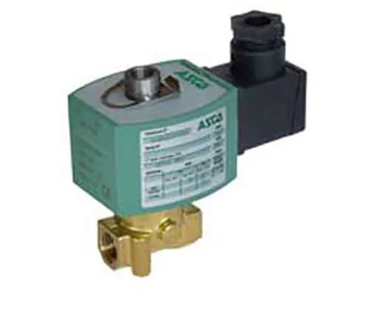 64-1673-41　Asco Solenoid Valve E314K035S1N01F8, 3 port , NC, 230 V ac, 1/4in　E314K035S1N01-230V 50HZ