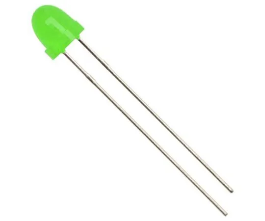 64-1641-20　2.5 V Green LED 5mm Through Hole, Kingbright L-63GT　L-63GT