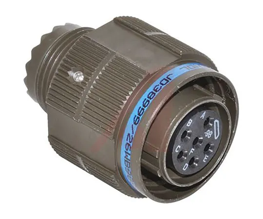 64-1707-74　Amphenol D38999 Series, 6 Way Free Hanging MIL Spec Circular Connector Plug, Socket Contacts,Shell Size 11, Quick　D38999/26WB98SN