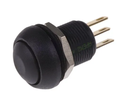 64-1653-79　APEM Single Pole Double Throw (SPDT) Momentary Push Button Switch, IP67, 13.6 (Dia.)mm, Panel Mount, 28V dc　IMR7Z422UL