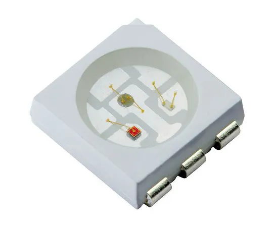 64-1690-02　3.2 V, 4.1 V, 4.5 V RGB LED 5050  SMD, Kingbright KAAF-5050RGBS-13　KAAF-5050RGBS-13