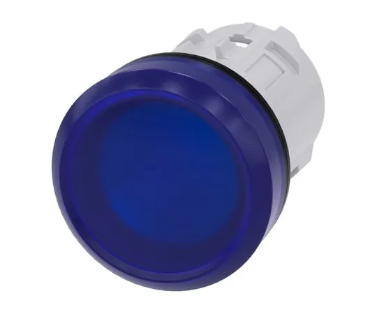 64-1702-56　Siemens SIRIUS ACT Series, Blue Pilot Light Head, 22mm Cutout　3SU1001-6AA50-0AA0