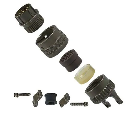 64-1689-83　Amphenol PT Series, 2 Way Cable Mount MIL Spec Circular Connector Plug, Pin Contacts,Shell Size 8, Bayonet,　PT06E-8-2P(SR)