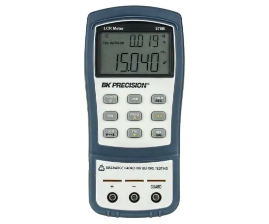 64-1730-42　BK Precision, Model BK878B LCR Meter 20mF, 10 MΩ, 1000h Handheld Type　BK878B