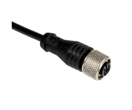 64-1717-56　RS PRO Straight M12 to Unterminated Cable assembly, 4 Core 2m Cable　877-1062