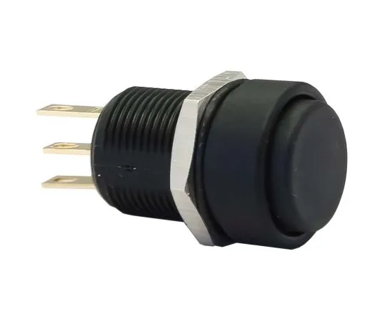 64-1654-04　APEM Single Pole Double Throw (SPDT) Momentary Push Button Switch, IP67, 13.6 (Dia.)mm, Panel Mount, 28V dc　IMP7Z422234UL