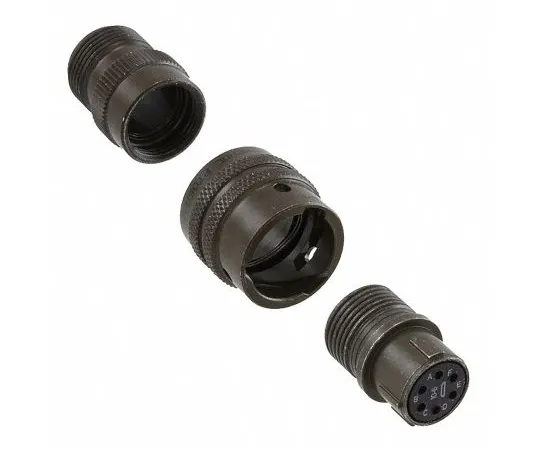 64-1692-17　Amphenol 97 Series, 3 Way MIL Spec Circular Connector Receptacle,Shell Size 10SL　97-3101A-10SL-3P