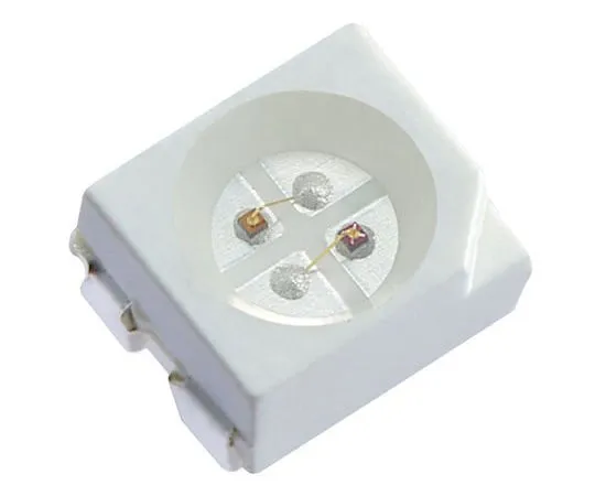 64-1690-01　2.5 V Red & Yellow LED PLCC 4  SMD, Kingbright KAA-3528SURKSYKS　KAA-3528SURKSYKS