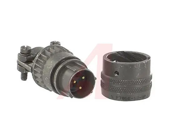64-1689-73　Amphenol PT Series, 3 Way Cable Mount MIL Spec Circular Connector Plug, Pin Contacts,Shell Size 12, Bayonet,　PT06E-12-3P(SR)