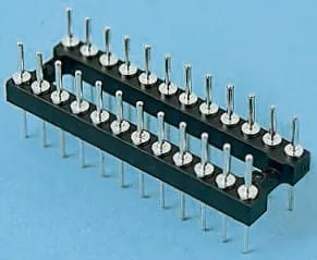 64-1672-68　E-TEC 2.54mm Pitch 14 Way,Through Hole Mount PCB Header, Tin Plated Contacts　POS-314-S037-99