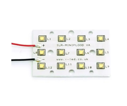 64-1726-36　Intelligent LED Solutions OSLON SSL 80 MiniFlood Series, White LED Strip 2.7 → 3.5V　ILR-ON12-NUWH-SC211-WIR200.