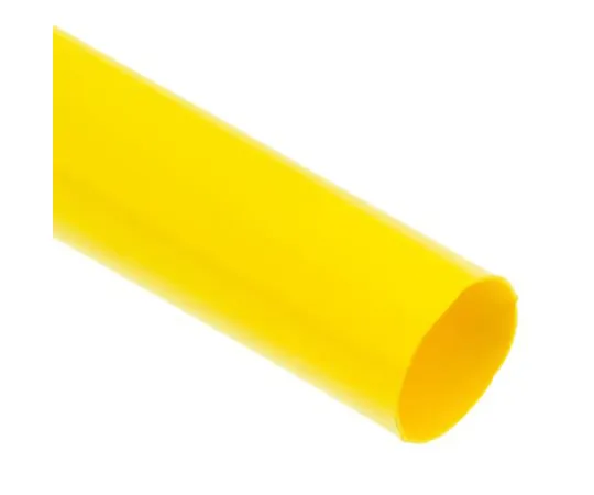 64-1663-02　TE Connectivity Yellow No Heat Shrink Tubing 1.6mm Sleeve Dia. x 600m Length, LSTT Series 2:1 Ratio　LSTT-1.6-4-SP