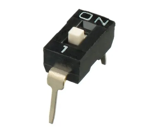 64-1718-51　1 Way Through Hole DIP Switch SPST, Raised Actuator　IKD0100101