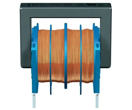 64-1682-21　EPCOS 22 mH -30 → +50% Ferrite Common Mode Choke, Max SRF:10kHz, 800mA Idc, 800mΩ Rdc B82731M　B82731M2801A030