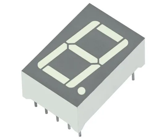 64-1717-52　SC56-11CGKWA Kingbright 7-Segment LED Display, CC Green 35 mcd RH DP 14.2mm　SC56-11CGKWA