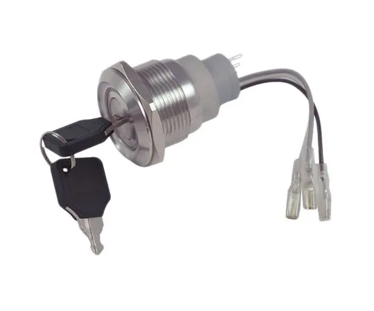64-1718-20　IP40 Key Switch, Single Pole Double Throw (SPDT), 5 A 2-Way, -20 → +55°C　877-1870
