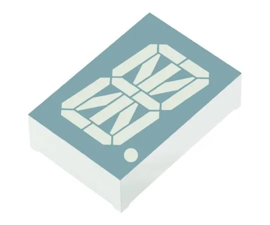 64-1688-80　PSA12-11SURKWA Kingbright 16-Segment LED Display, CA Red 63 mcd RH DP 30.5mm　PSA12-11SURKWA