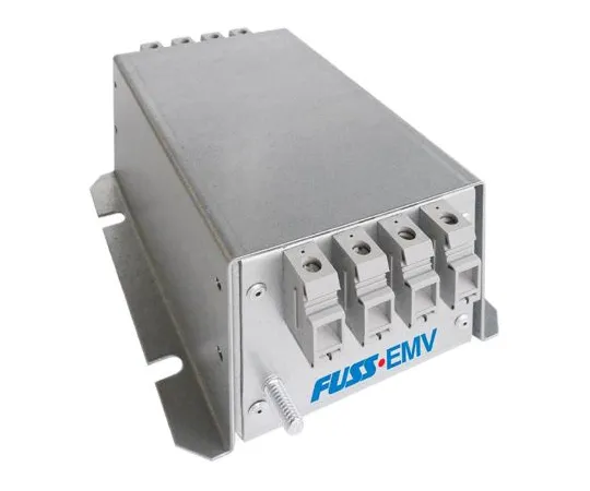 64-1664-87　FUSS-EMV 4F480 Series 100A 3 x 528 V ac 50 → 60Hz Panel Mount EMI Filter, with Screw Terminals 3 Phase　4F480-100.260