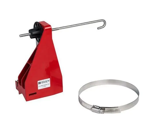 64-1714-43　Steel Ball Valve Lockout, 101.6mm Attachment Point　121541