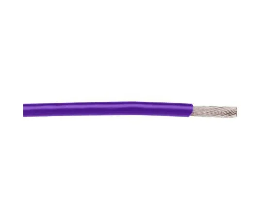 64-1732-38　Alpha Wire Purple PTFE Equipment Wire UL1180, 0.33 mm², 1 kV 22 AWG, 30m　5875 VI005