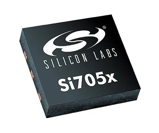 64-1660-38　Silicon Labs Si7054-A20-IM, Temperature Sensor -40 → +125 °C ±0.4°C Serial-I2C, 6-Pin DFN　Si7054-A20-IM