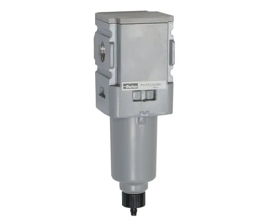 64-1671-44　Parker 4.2scfm G 1/4 Pneumatic Filter, Manual, 150 → 250psi　P31FB12AMMN