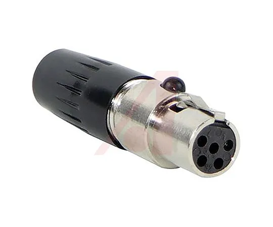 64-1731-24　Switchcraft 5 Way Cable Mount XLR Connector, Female, Silver Plated Contacts, 125 V ac　TA5FLX