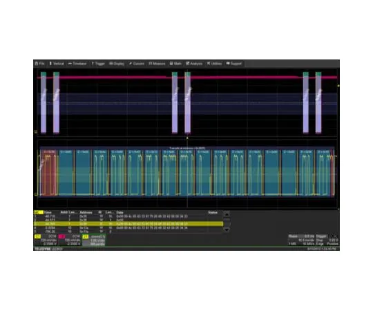 64-1731-65　LeCroy HDO4K-EMB Oscilloscope Software I²C, SPI, RS-232/UART Decode Software, For Use With HDO4000 Series　HDO4K-EMB