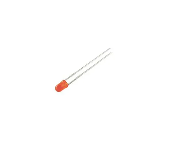 64-1641-32　2.5 V Orange LED 3mm Through Hole, Kingbright L-7104NC　L-7104NC