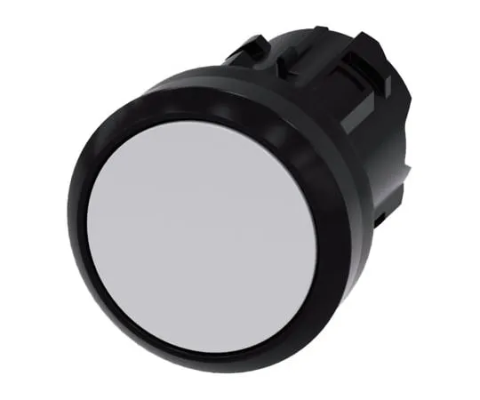 64-1702-37　Siemens SIRIUS ACT Series, White Push Button Head, Momentary, 22mm Cutout　3SU1000-0AB60-0AA0