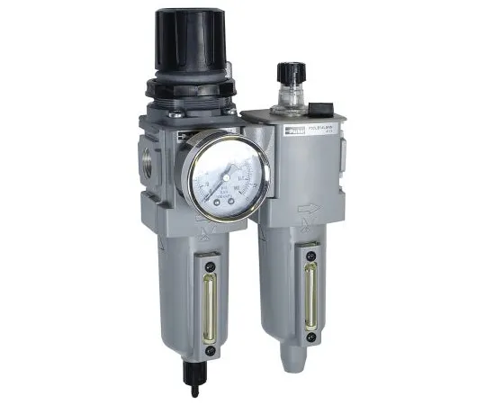 64-1701-29　Parker G 1/2 FRL Assembly, Manual Drain, 5μ Filtration Size　P32CA14SEMNGLNW-R2