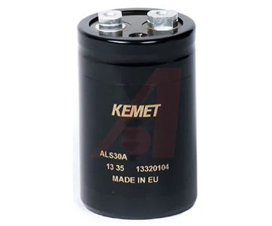 64-1676-29　KEMET 4700μF 450V dc Aluminium Electrolytic Capacitor, Chassis Mount 77 x 115mm +85°C 77mm 31.8mm 115mm　ALS30A472NJ450