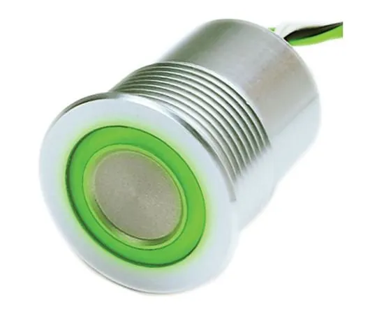 64-1670-92　Illuminated Natural Aluminium Flexible Wire Piezo Switch, , IP67, IP69K, 100 mA, Free Polarity, -40 → +85°C　1241.3011