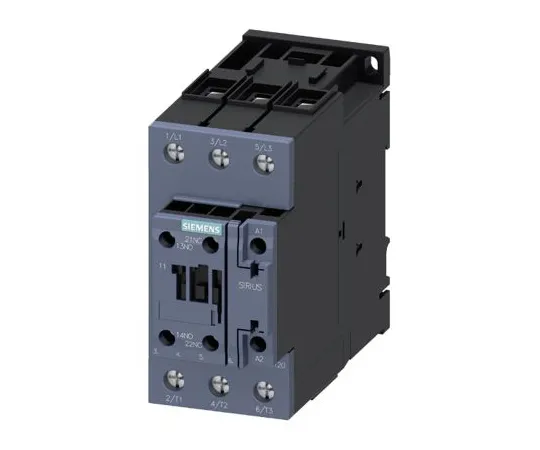 64-1707-23　Siemens 3 Pole Contactor, 65 A, 230 V ac Coil, SIRIUS Innovation, 3NO, 30 kW　3RT2037-1AP00