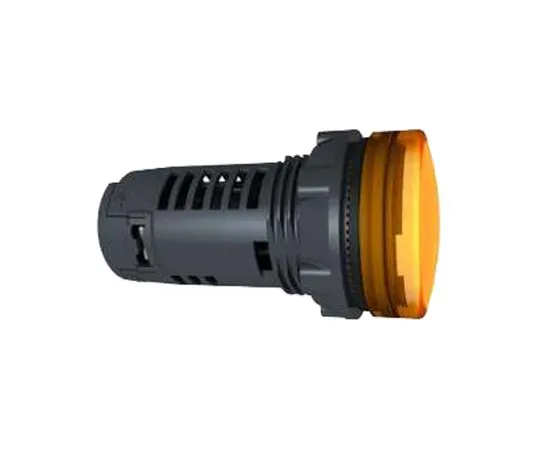 64-1710-97　Schneider Electric Harmony XB5 Orange LED Pilot Light Complete, 22mm Cutout, IP66, 24 V ac/dc, 18 mA　XB5EVB5