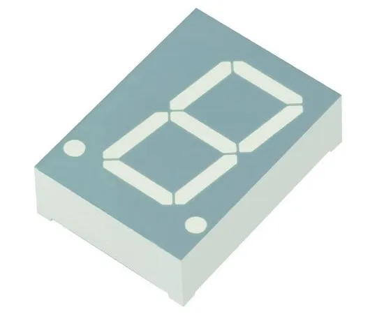 64-1649-76　SC08-11CGKWA Kingbright 7-Segment LED Display, CC Green 25 mcd RH DP 20.3mm　SC08-11CGKWA