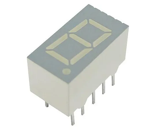 64-1717-48　SC36-11CGKWA Kingbright 7-Segment LED Display, CC Green 11 mcd RH DP 9.1mm　SC36-11CGKWA