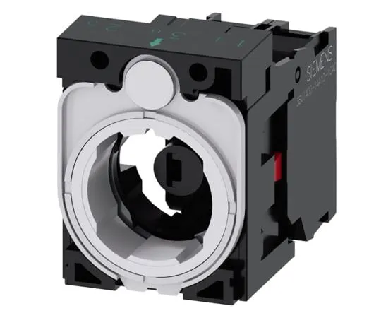 64-1703-65　Siemens SIRIUS ACT Light Block & Holder 1NC LED Green 6 → 24 V ac/dc Screw terminal　3SU1501-1AG40-1CA0