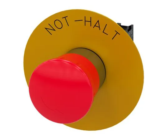 64-1702-68　Siemens SIRIUS ACT, Red, Twist to Reset 40mm Mushroom Head Emergency Button　3SU1150-1HB20-1CH0