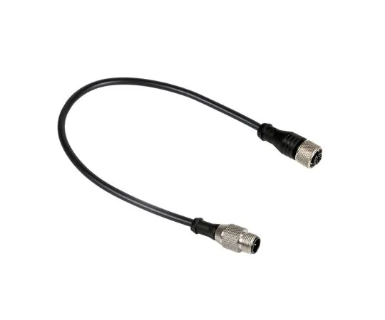 64-1717-58　RS PRO Straight M12 to Straight M12 Cable assembly, 3 Core 2m Cable　877-1189