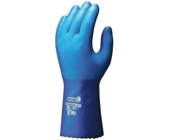 64-1727-18　Showa Nylon Polyurethane-Coated General Purpose Gloves, size 9, Blue　SHO2813