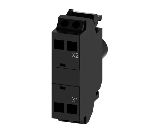64-1703-86　Siemens SIRIUS ACT Light Block LED White 24 V ac/dc Cage Clamp terminal　3SU1401-1BB60-3AA0