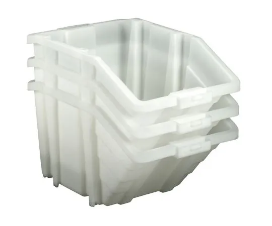 64-1726-34　RS PRO White PP Storage Bin, 345mm x 400mm　877-6821