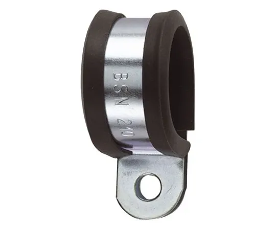 64-1693-92　Flexicon P Clip Hose Clamp, Plated Steel, PVC (Liner) 21mm nominal size　FCC20